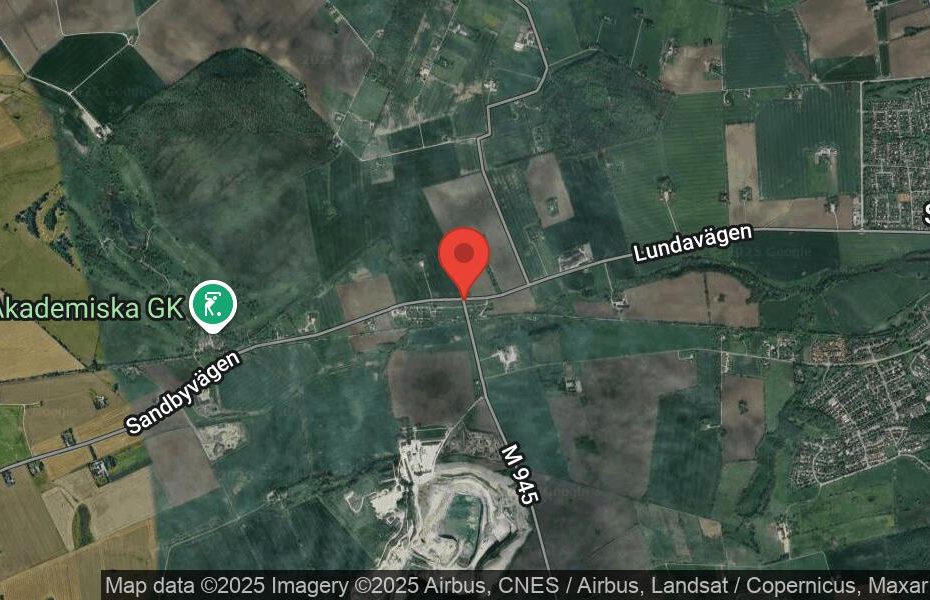 Händelseplats, Google Maps