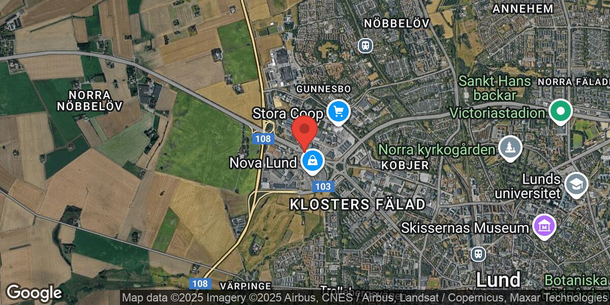 Händelseplats, Google Maps