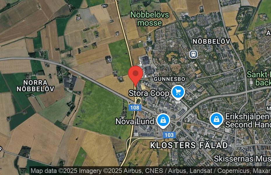 Händelseplats, Google Maps