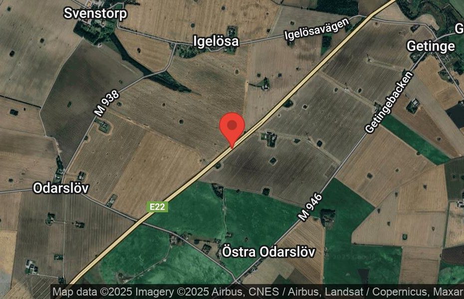 Händelseplats, Google Maps