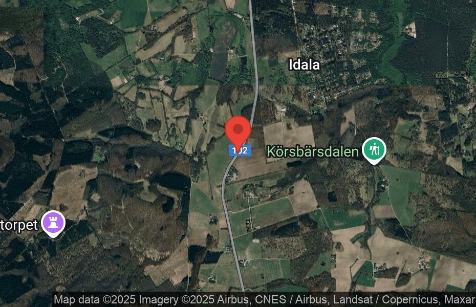 Händelseplats, Google Maps