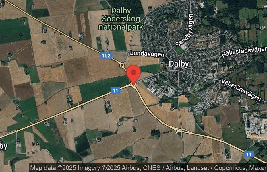 Händelseplats, Google Maps