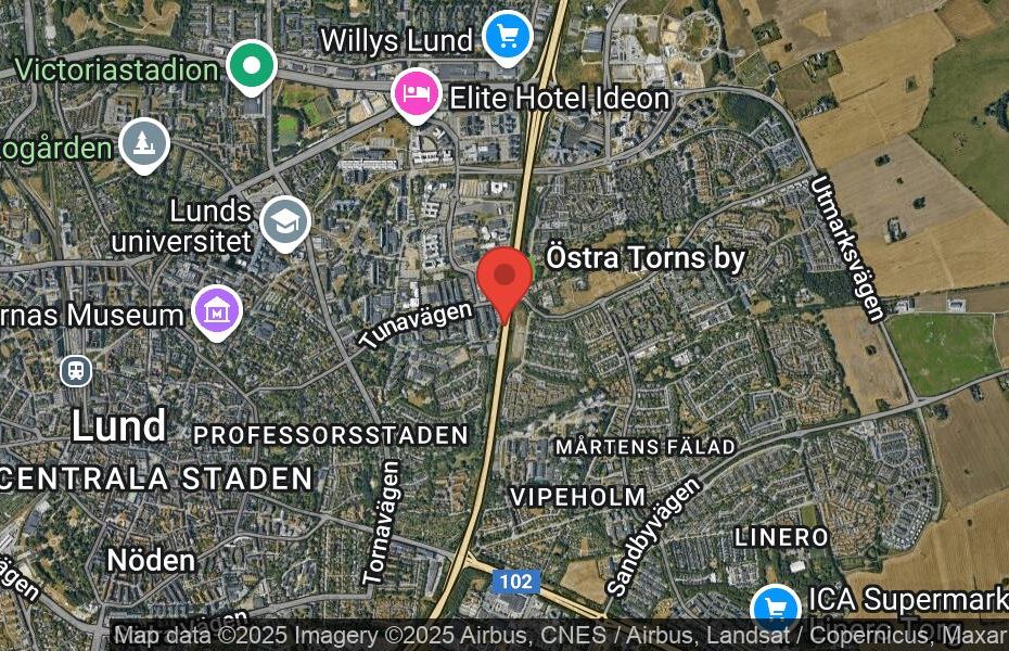 Händelseplats, Google Maps