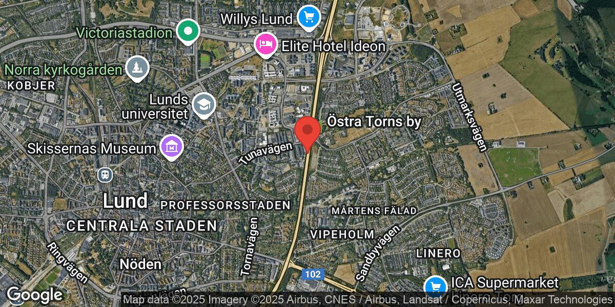 Händelseplats, Google Maps