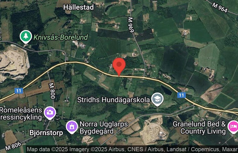 Händelseplats, Google Maps