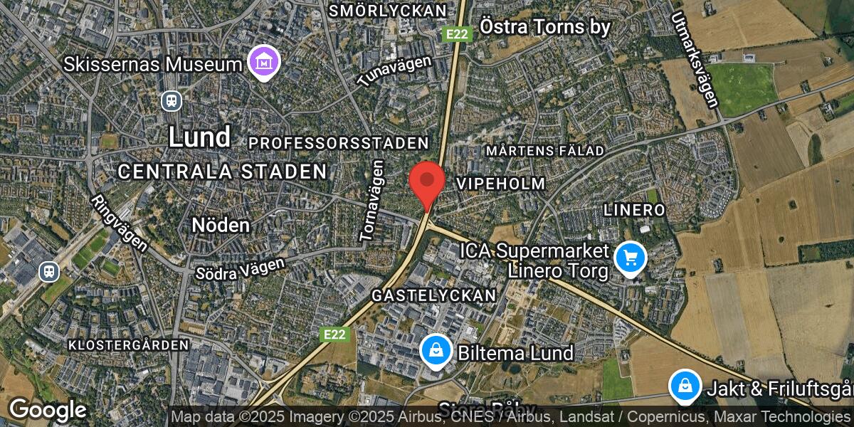 Händelseplats, Google Maps