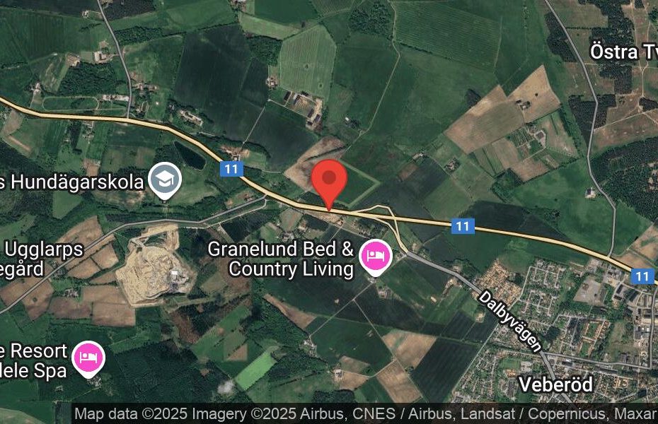 Händelseplats, Google Maps