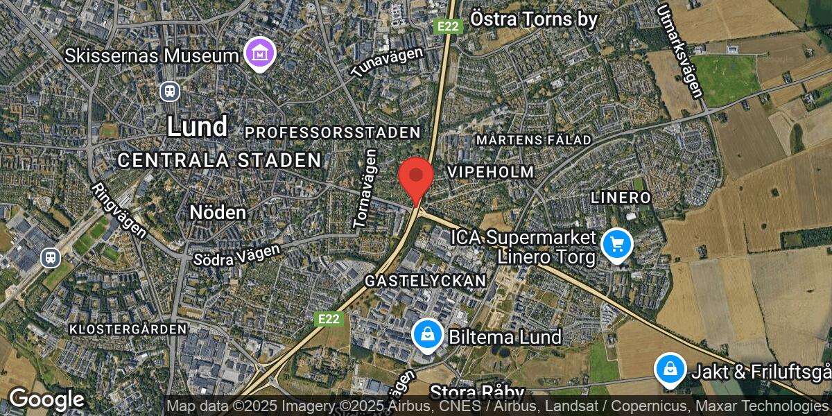 Händelseplats, Google Maps