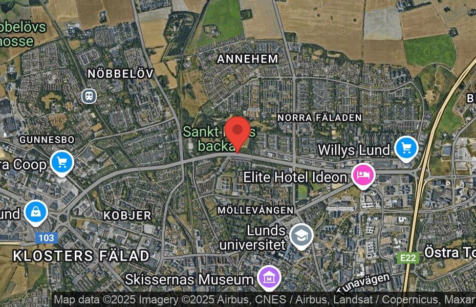 Händelseplats, Google Maps