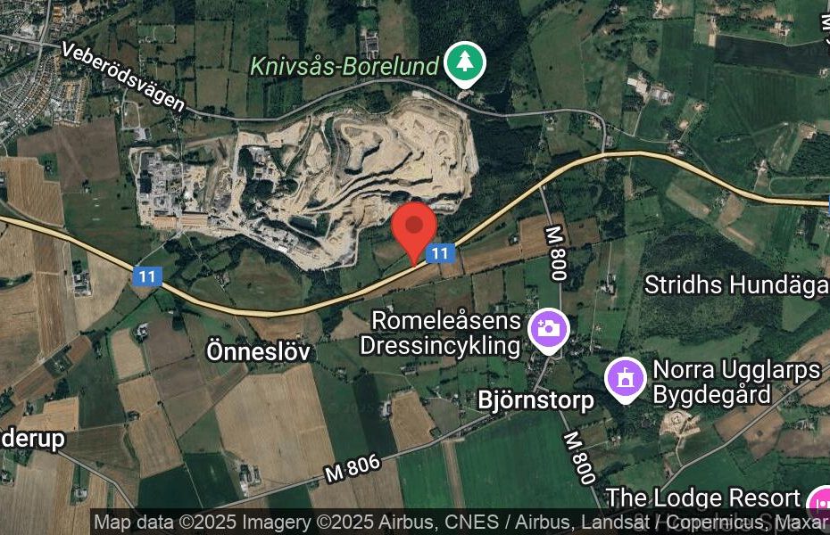 Händelseplats, Google Maps