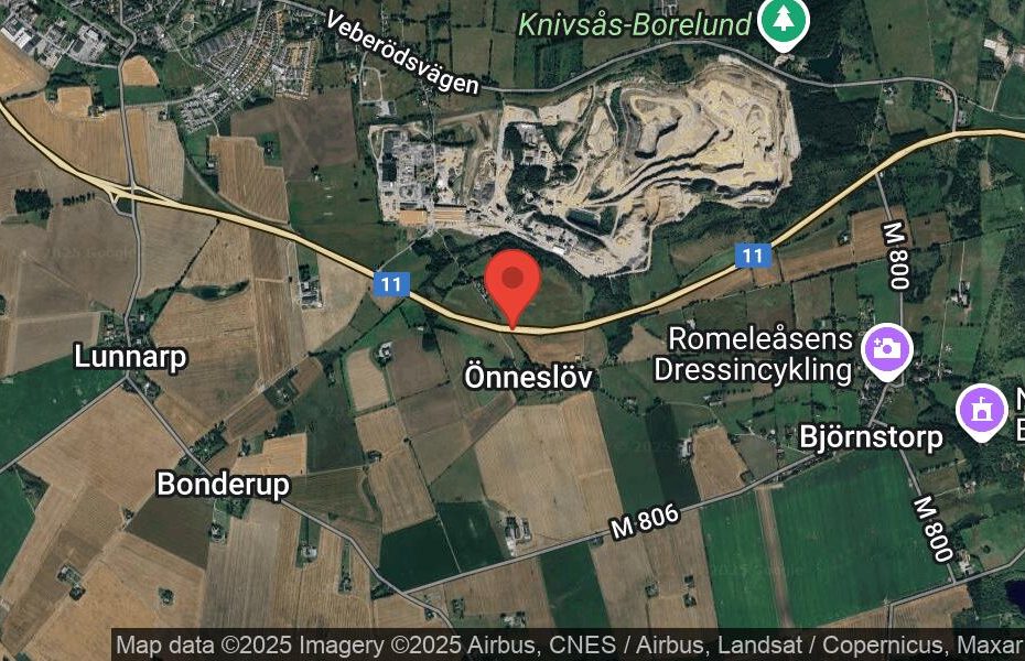 Händelseplats, Google Maps