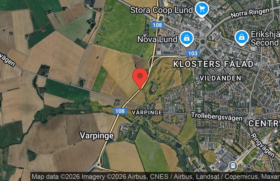 Händelseplats, Google Maps